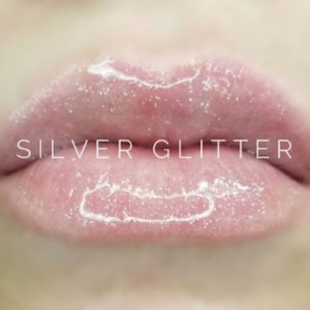 Sealed and NEW LipSense Silver Glitter Gloss